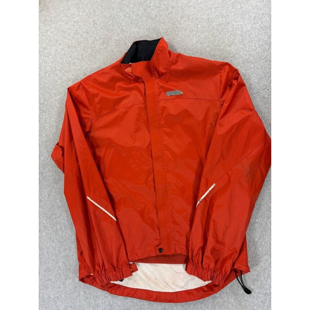 Novara Waterproof Windproof Cycling Jacket (Men's Medium) Orange